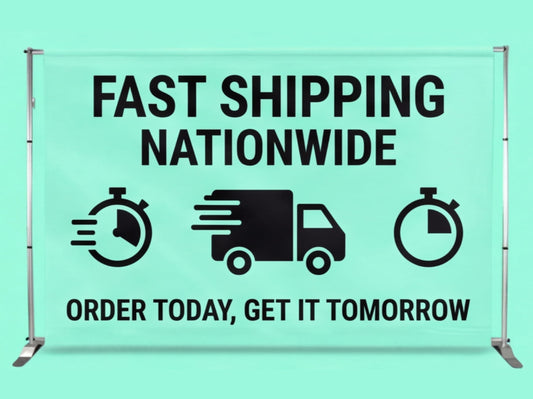 Step and Repeat Banner Adjustable Stand with Fast Shipping