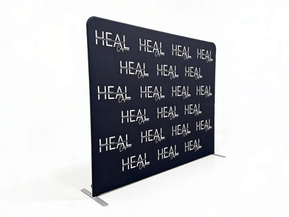 Step and Repeat Straight Stretch Pillow Case Display
