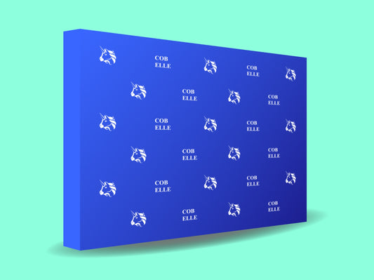 Step and Repeat Popup Display for exhibition