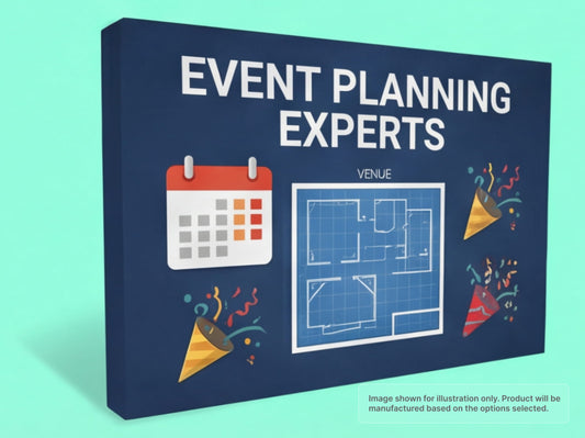 Straight Fabric Pop Up Display for Event Organizers