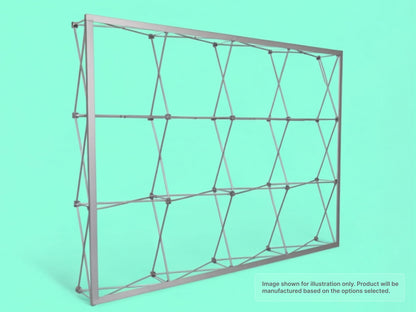 Straight Fabric Pop Up Display for Hardware Only