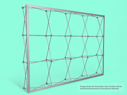 Straight Fabric Pop Up Display for Hardware Only
