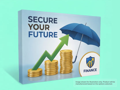 Straight Fabric Pop Up Display for Insurance & Finance