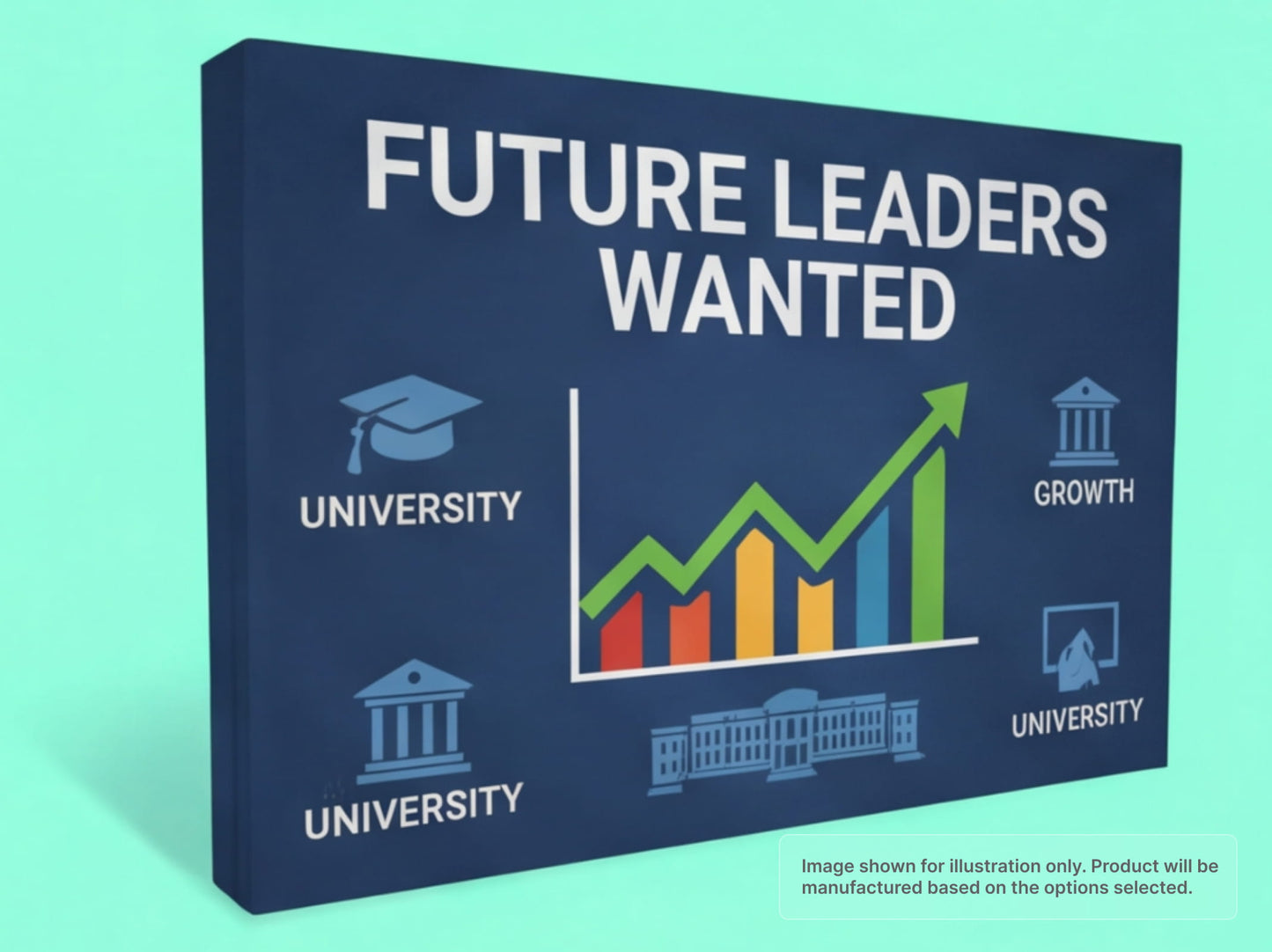 Straight Fabric Pop Up Display for Recruiters