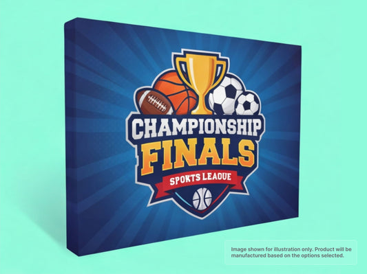 Straight Fabric Pop Up Display for Sporting Events