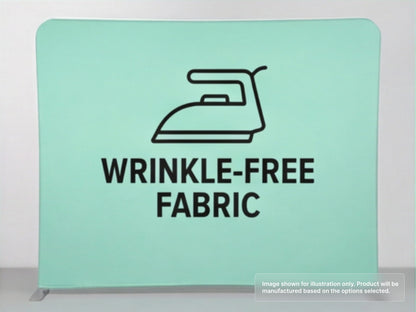 Straight Pillow Case Tension Fabric Backdrop for Wrinkle-Free