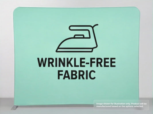 Straight Pillow Case Tension Fabric Backdrop for Wrinkle-Free