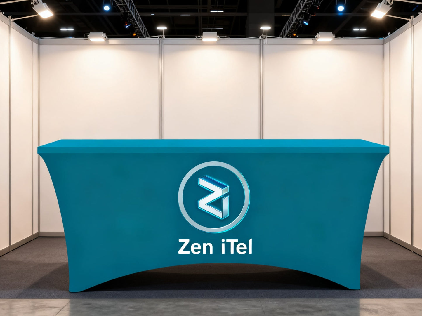 Stretch Table Cover for Trade Show