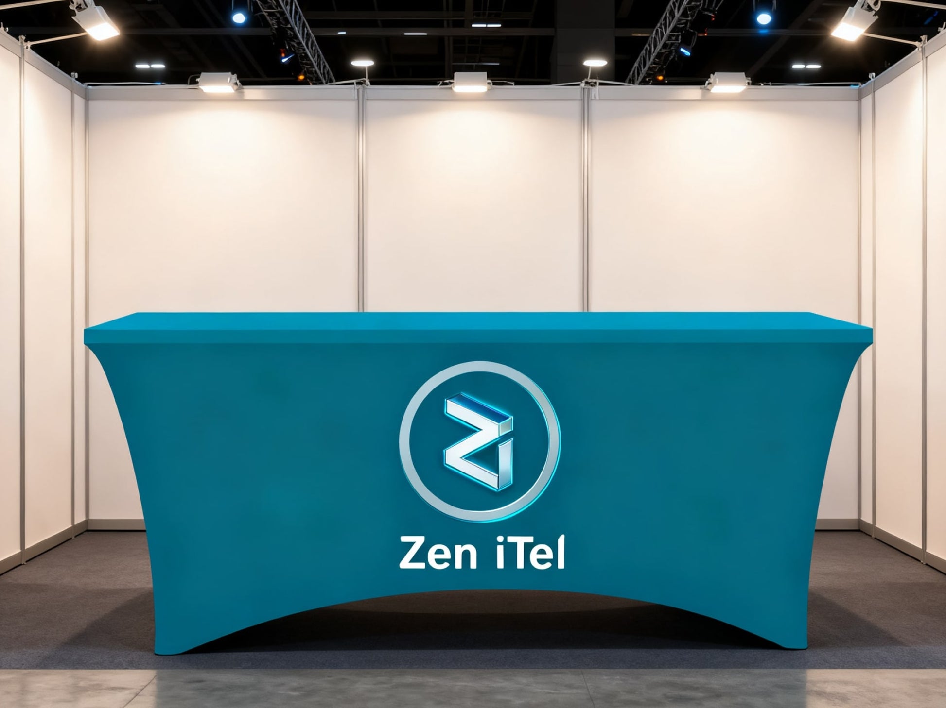 Stretch Table Cover for Trade Show