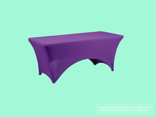 Stretch Fit Table Cover for Cross-Legged Style