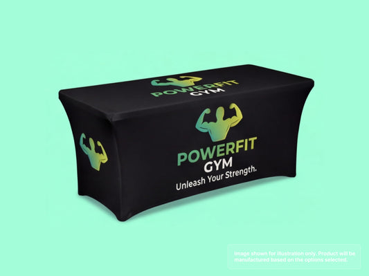 Stretch Fit Table Cover for Fitness & Gyms