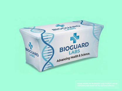 Stretch Fit Table Cover for Healthcare & Biotech