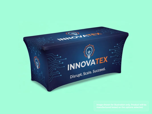 Stretch Fit Table Cover for Tech & Startups
