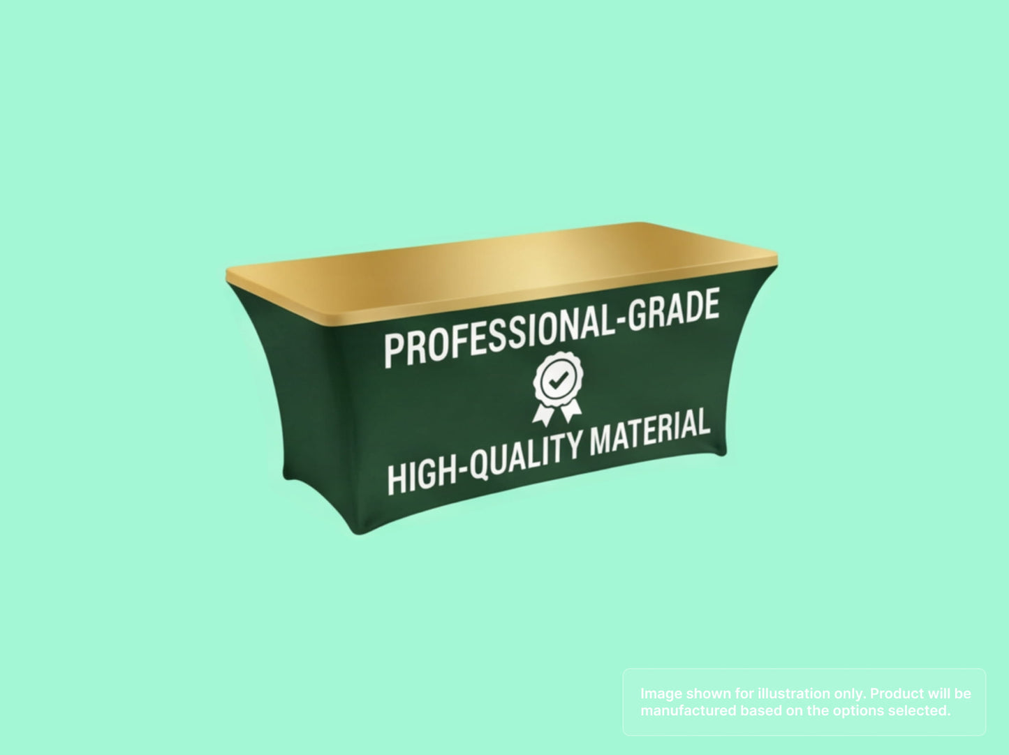 Stretch Fit Table Cover with Professional-Grade Material