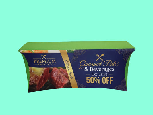 Stretch Table Cover with Zipper