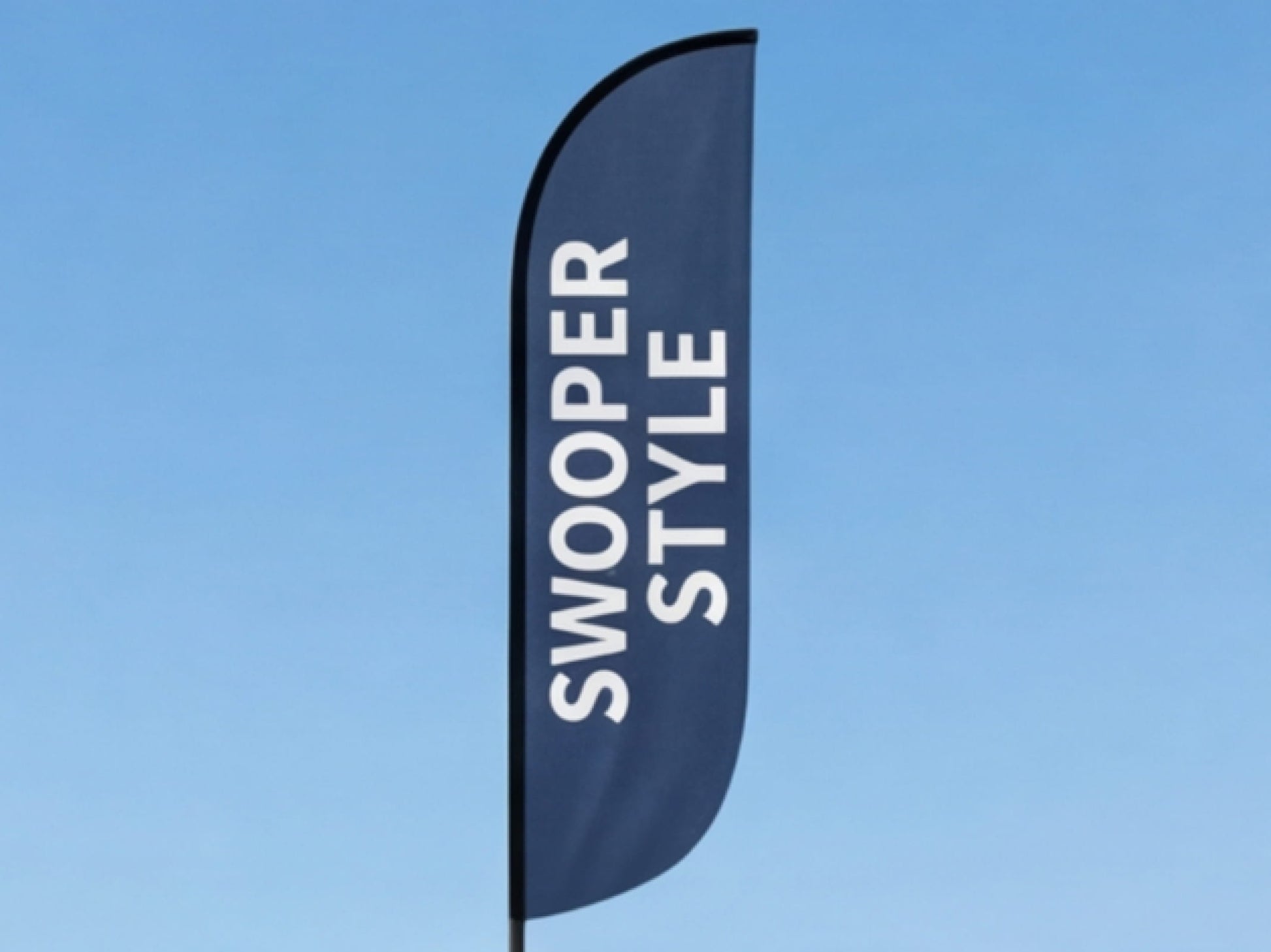 Swooper Style Custom Feather Flag