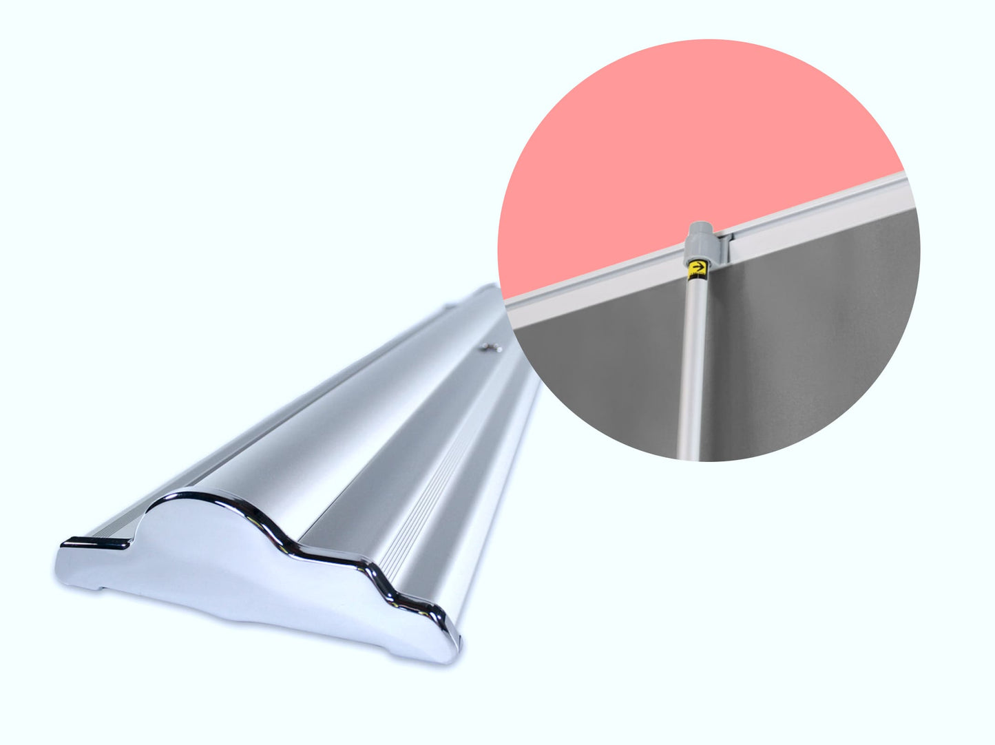 Tabletop Retractable Banner Stand