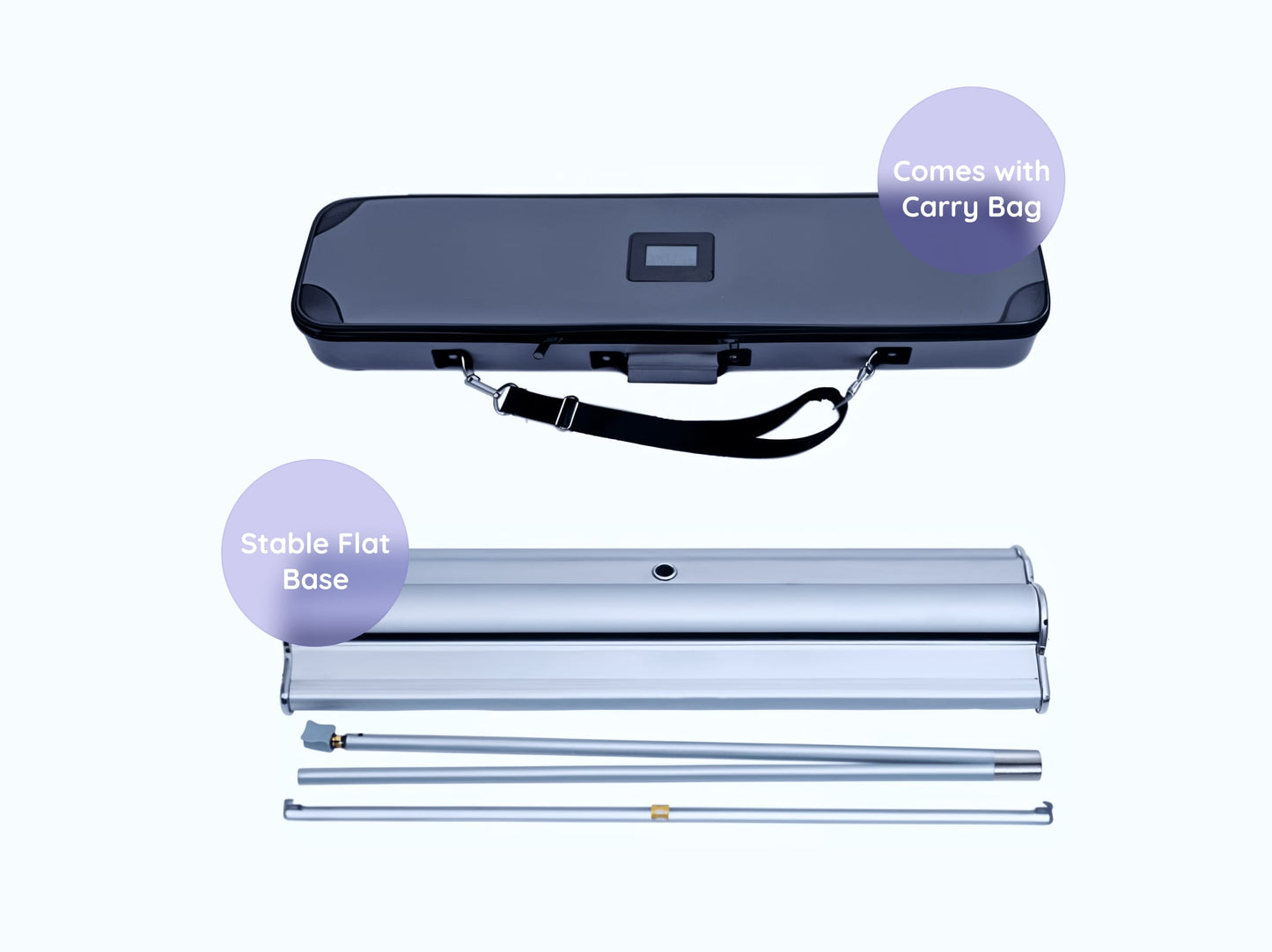Tabletop Retractable Banner Stand