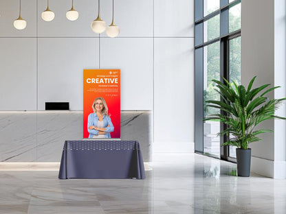 Tabletop Retractable Banner Stand