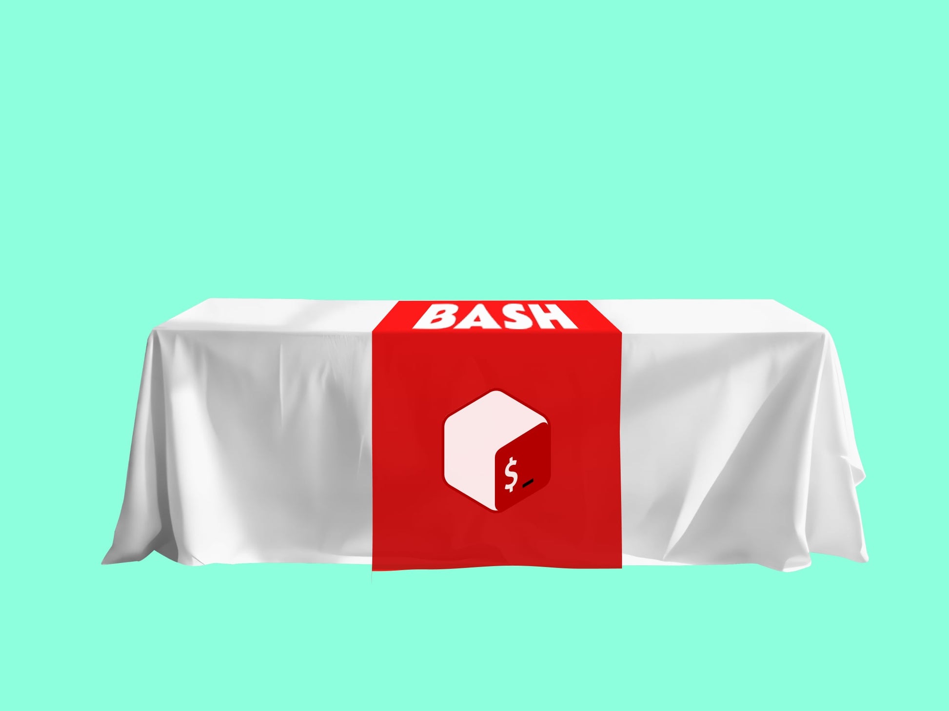 Logo Printed Table Runner