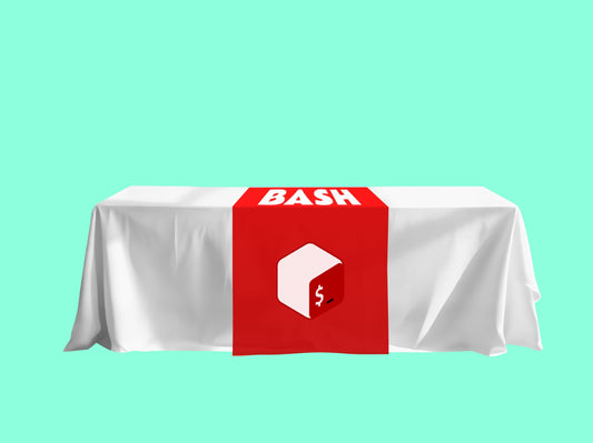 Logo Printed Table Runner