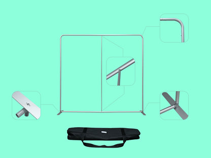 Tension Fabric Display Frame Features