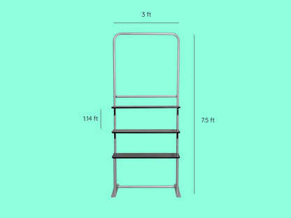 Tension Fabric Display Rack Dimensions