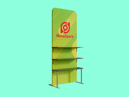 Tension Fabric Display Rack For Product Sample Display