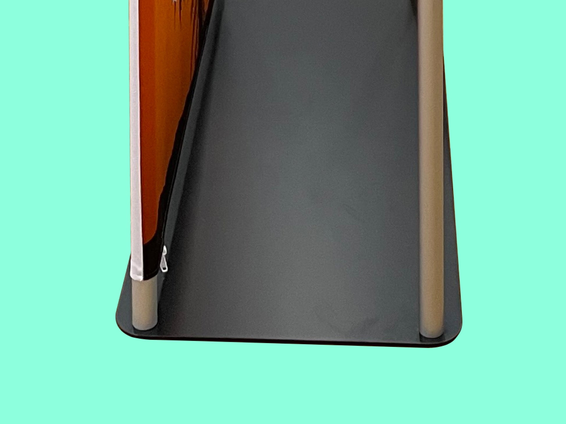 Tension Fabric Stand With Hanging Rail Base