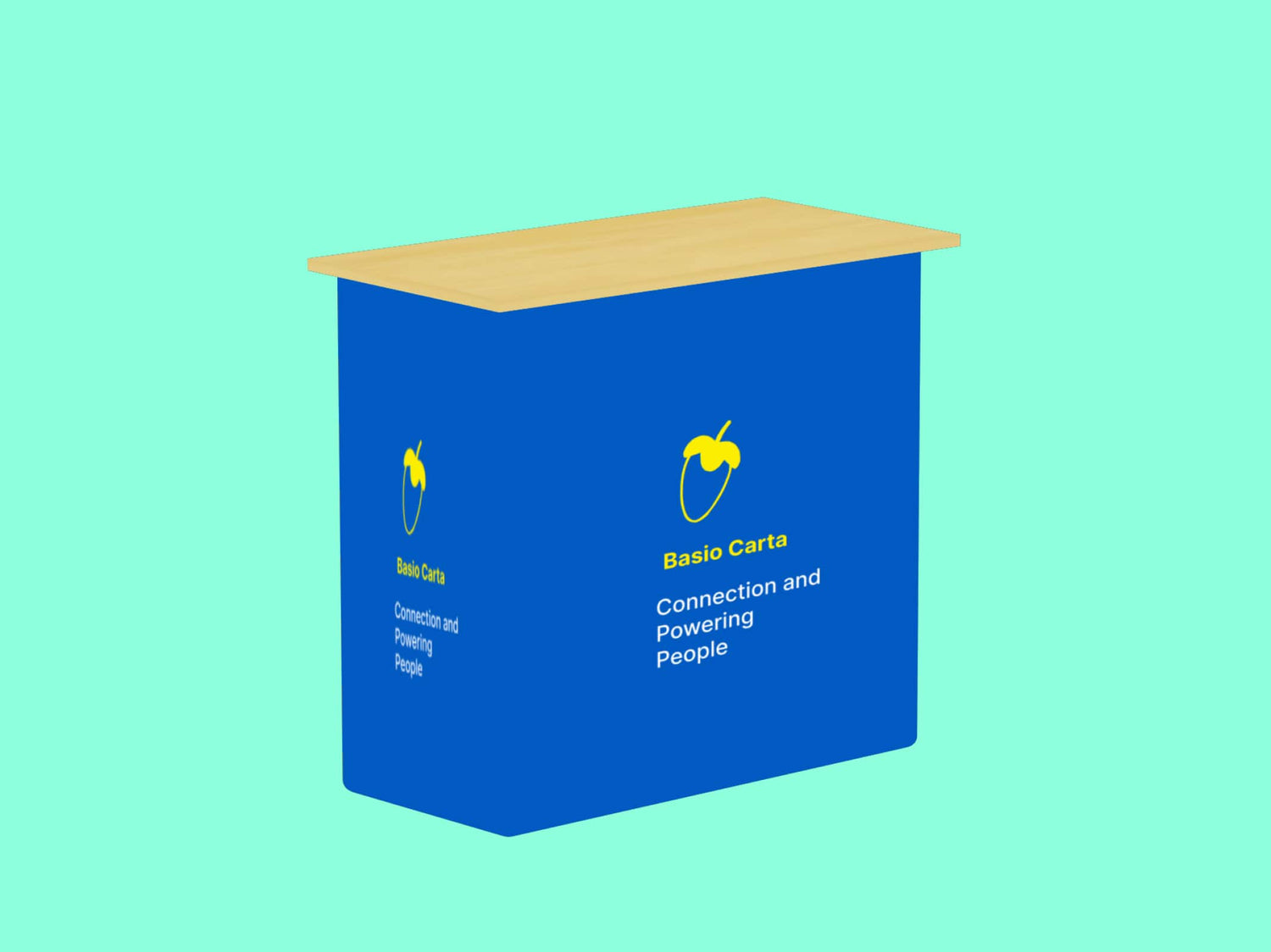 Trade Show Popup Counter Podium