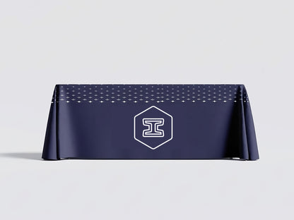 Trade Show Printed Table Cover Throws