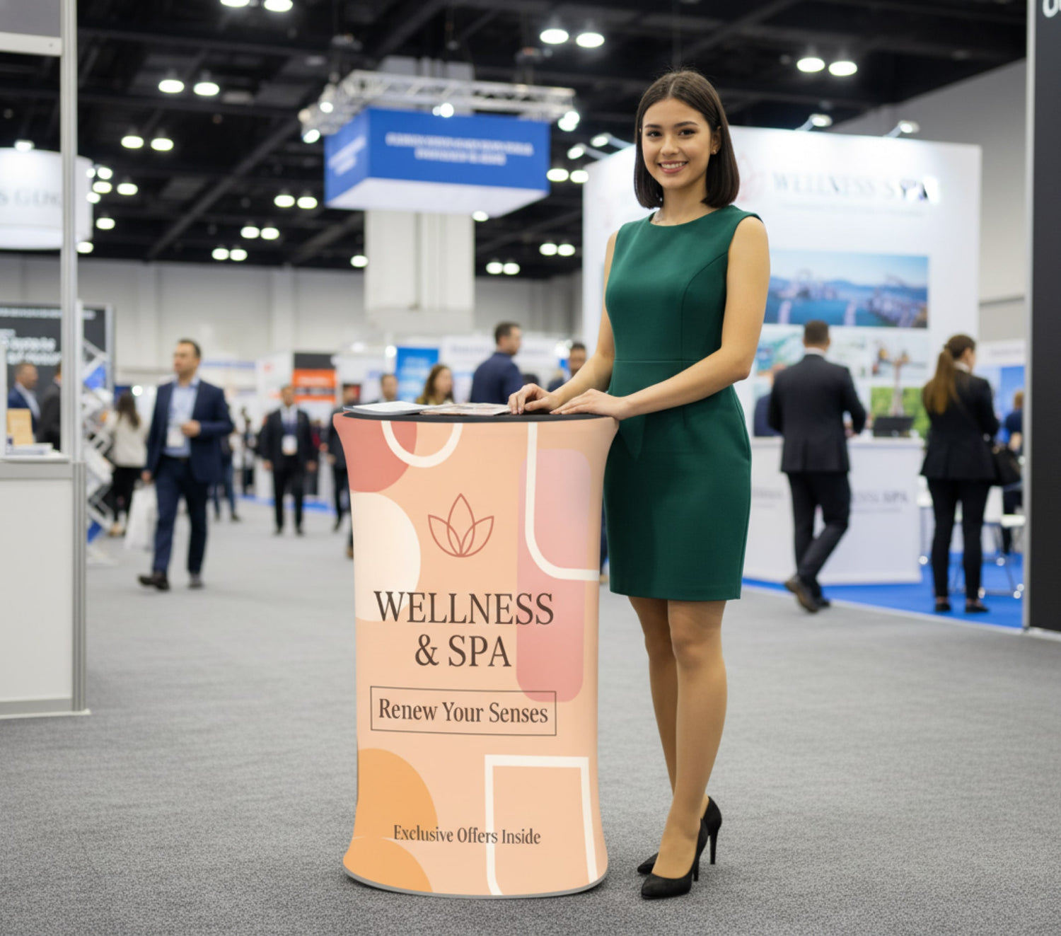 Triangle Popup Counter Ready for Events