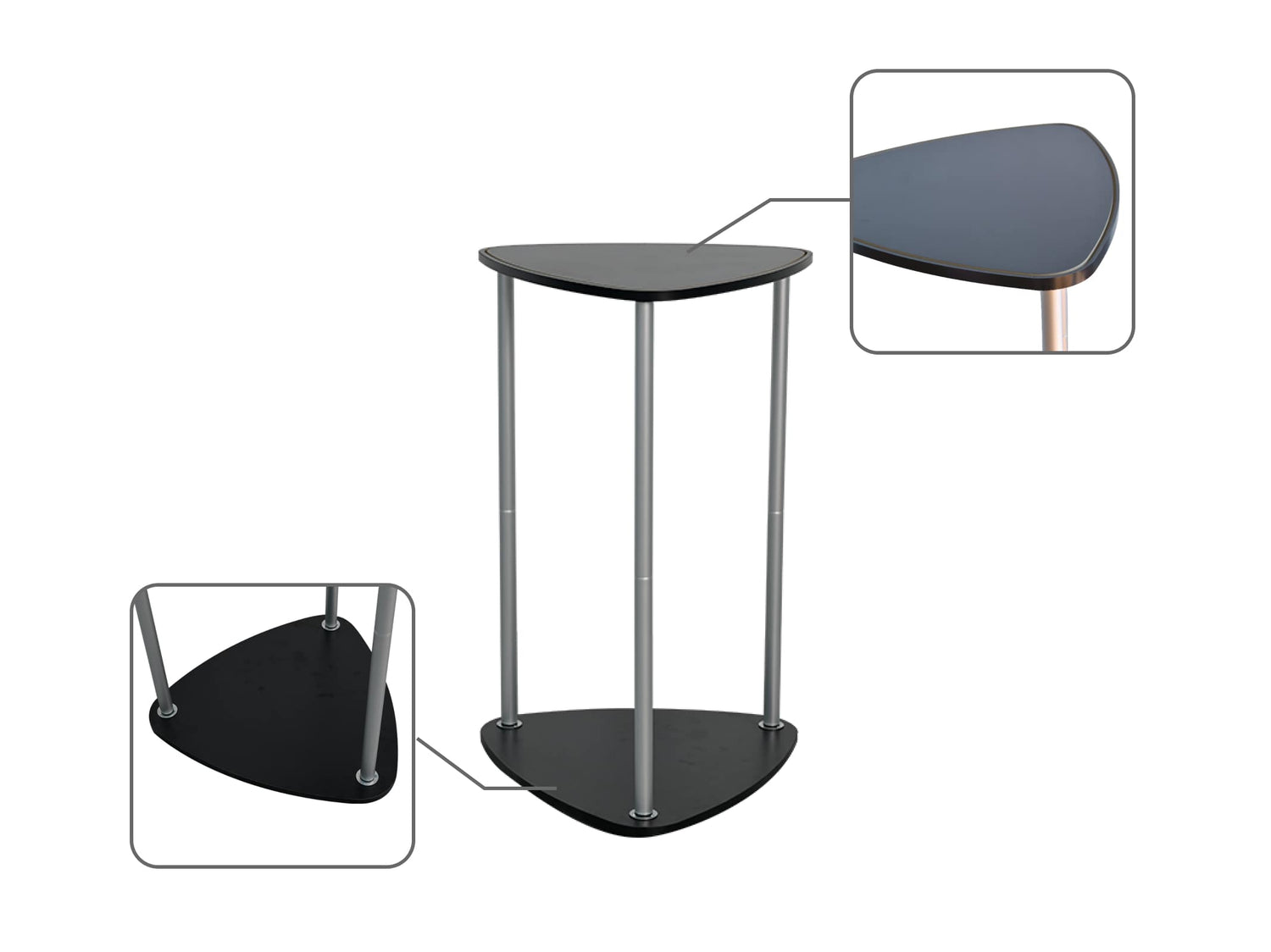 Triangle Popup Counter Structure Frame Details