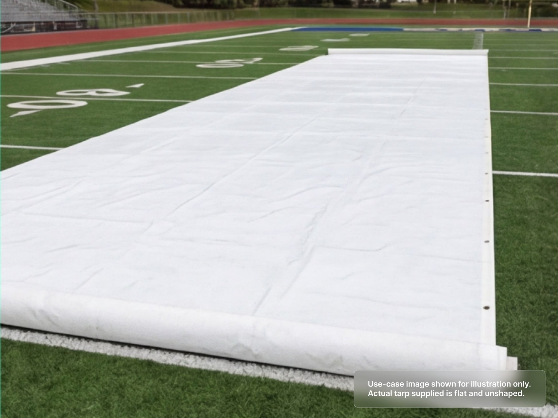 Custom Heavy Duty Vinyl Tarp for Field or Turf Cover
