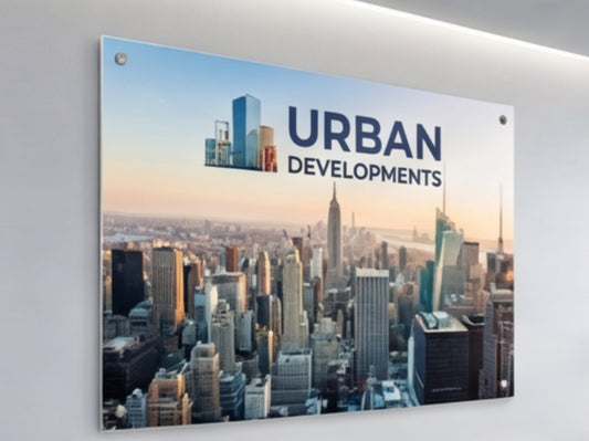 UV Printed Custom Acrylic Signs
