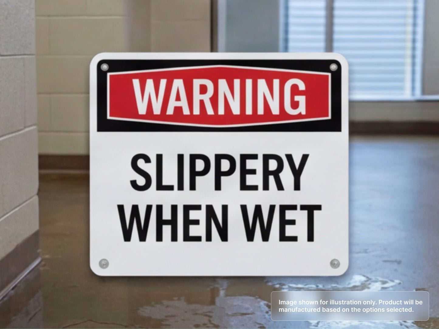 Warning Caution Custom Aluminum Signs