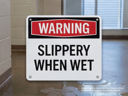 Warning Caution Custom Aluminum Signs