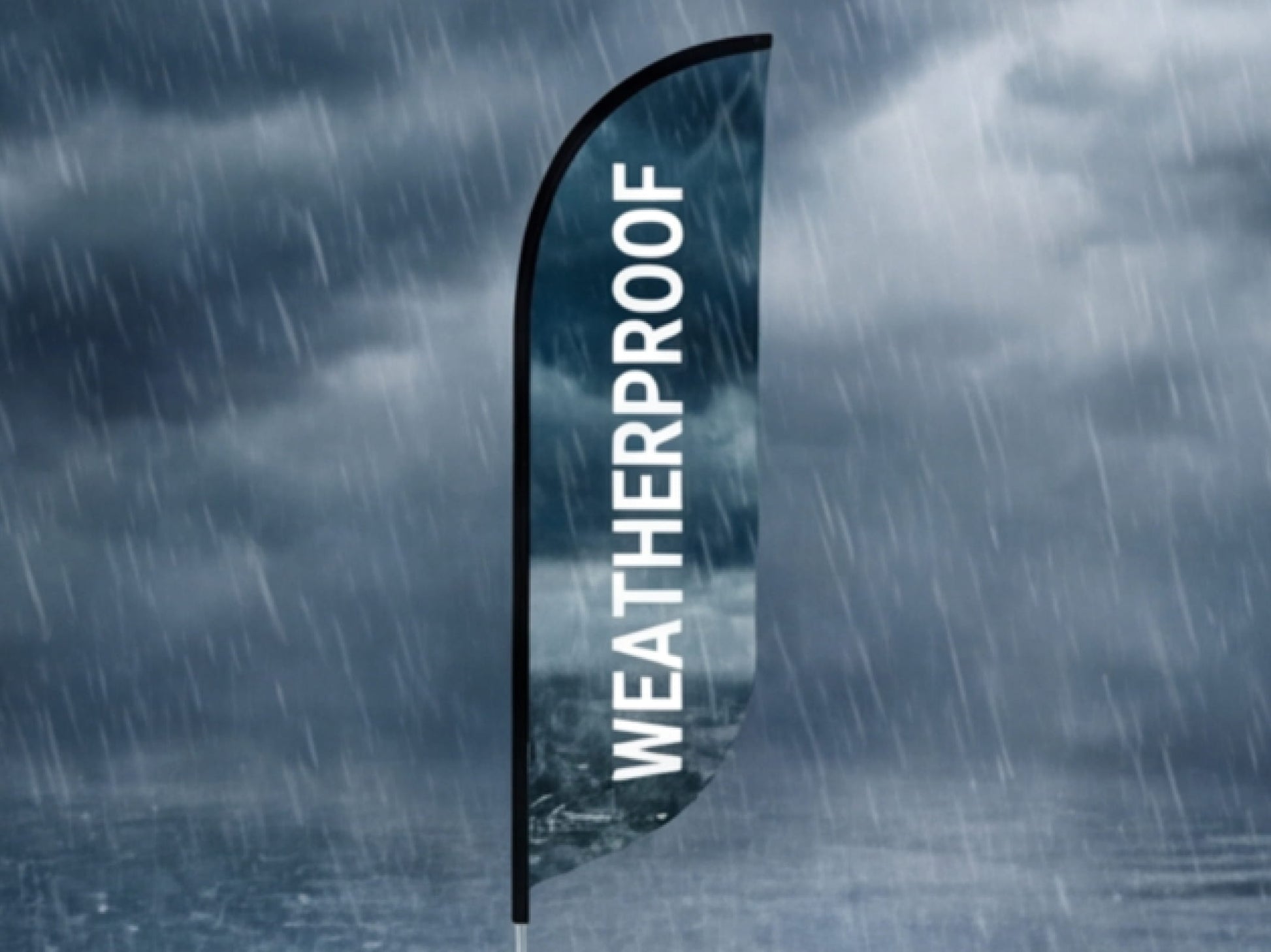 Weatherproof Custom Feather Flag