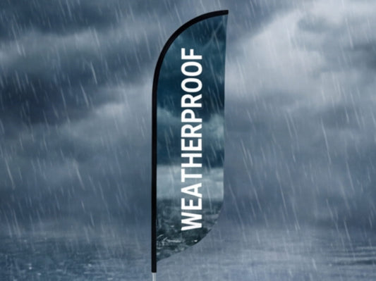 Weatherproof Custom Feather Flag