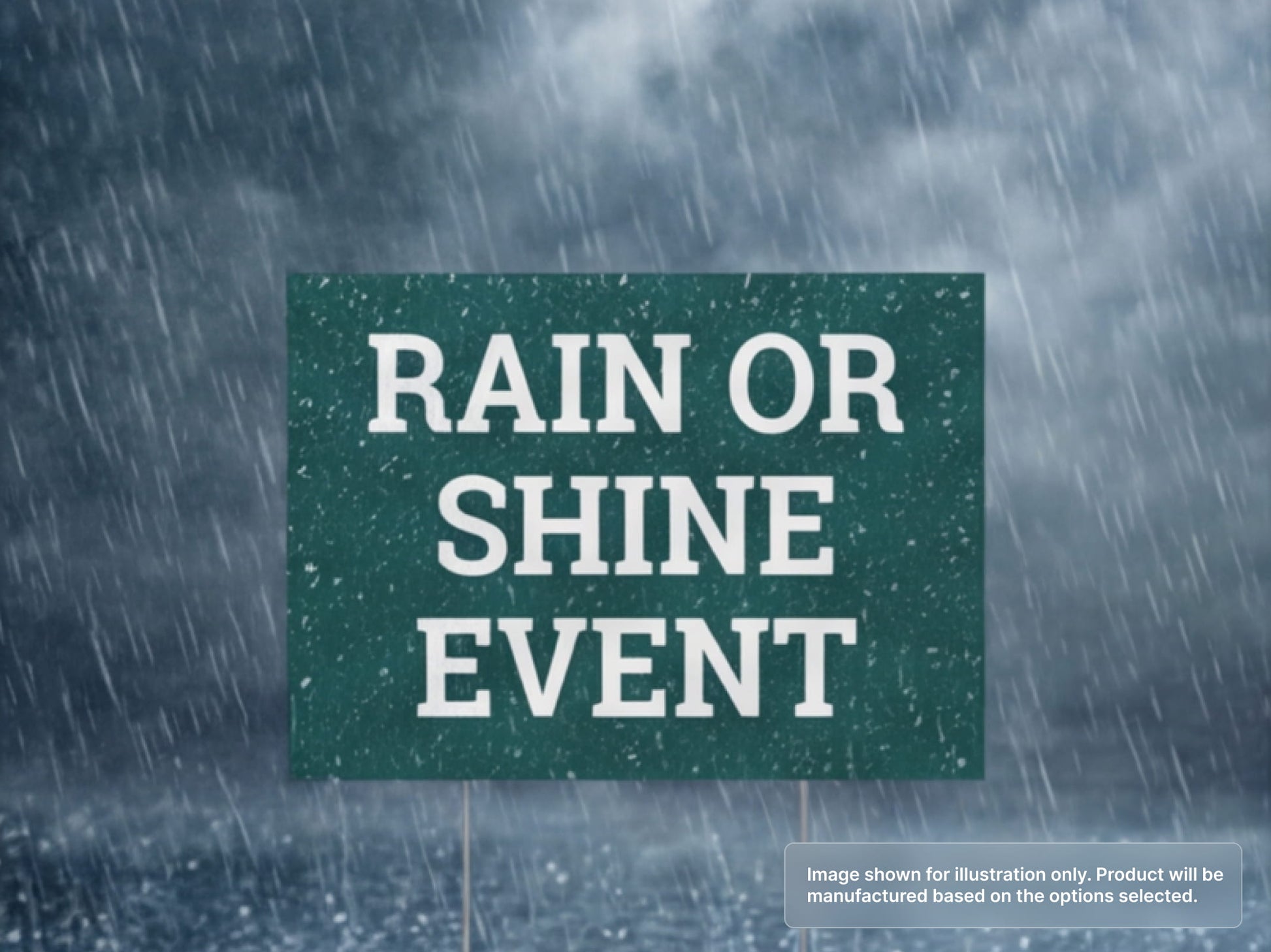 Weatherproof Custom Yard Signs
