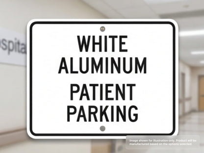 White Aluminum Custom Aluminum Signs
