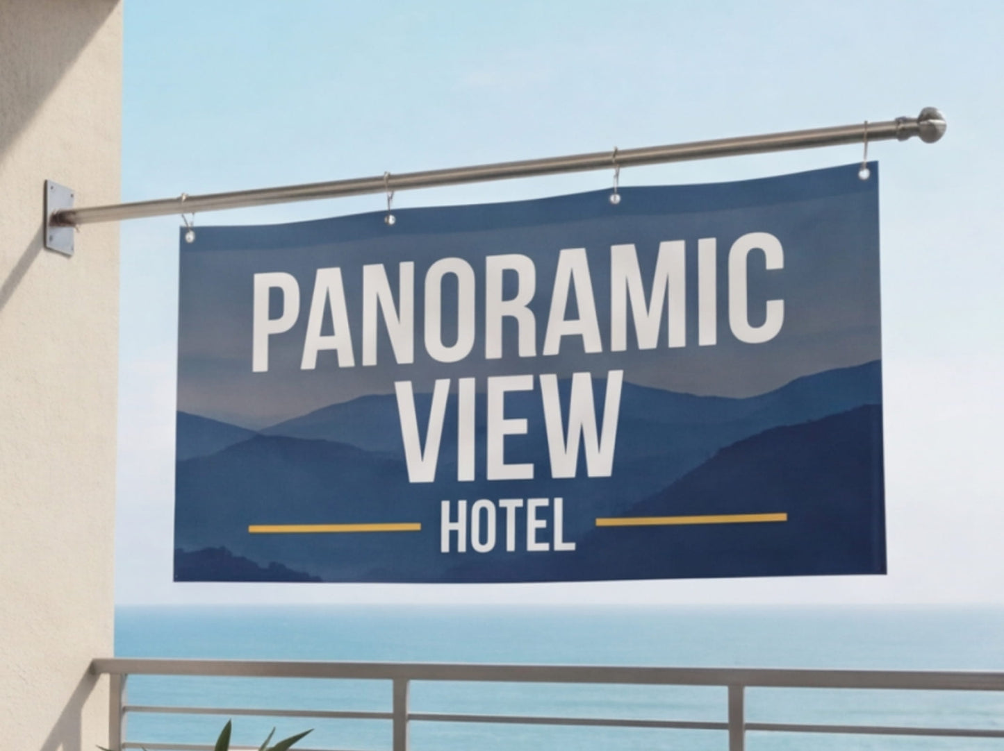 Wide Format Custom Rectangle Flag