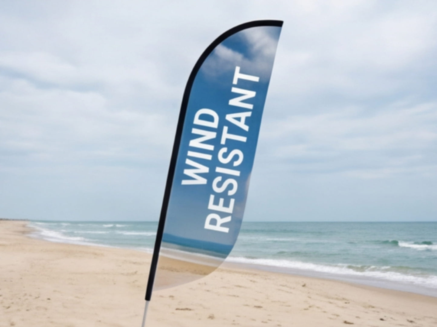 Wind Resistant Custom Feather Flag