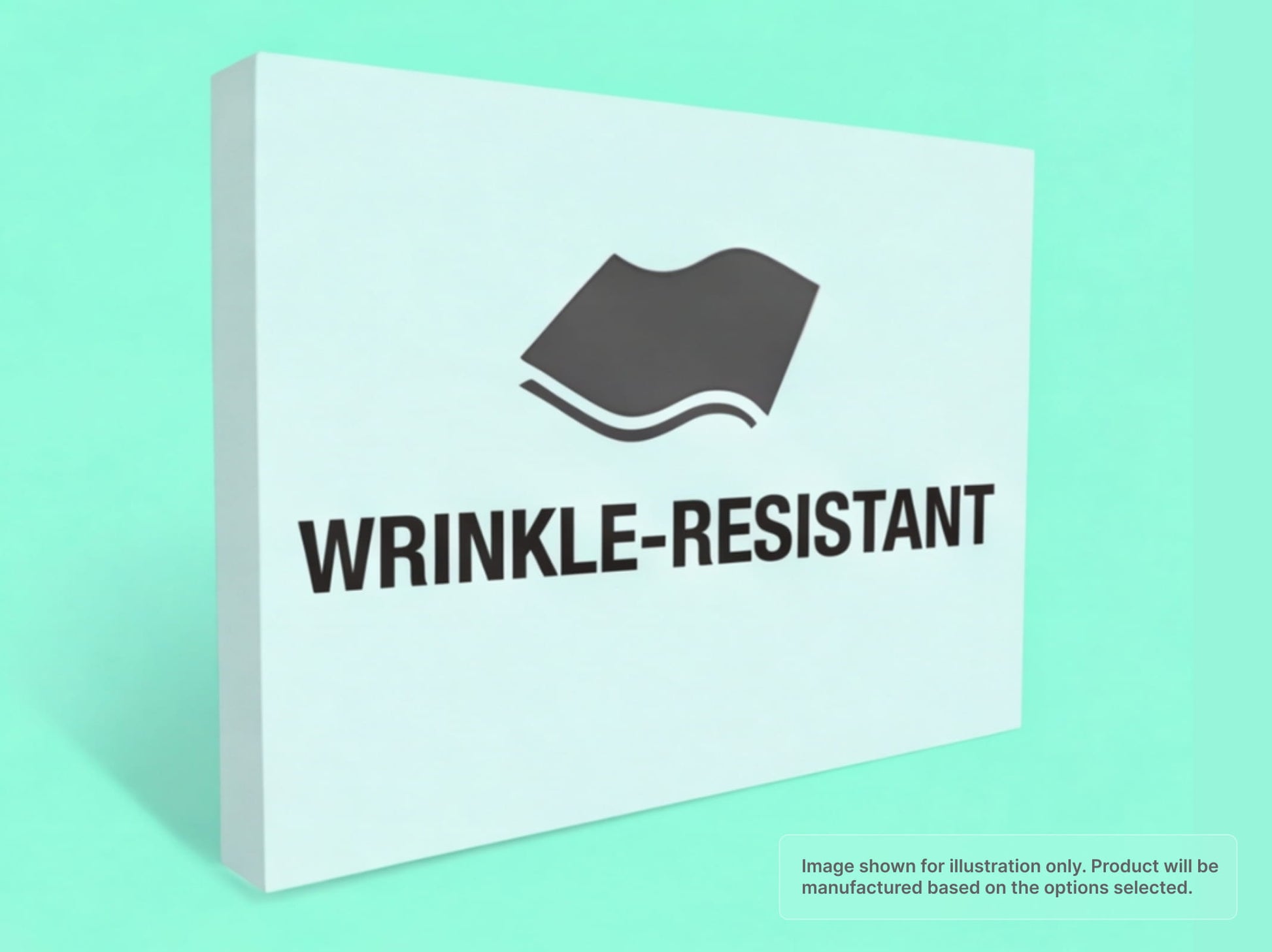 Wrinkle-Resistant Straight Fabric Pop Up Display