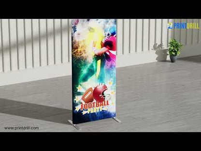 How to Assemble Fabric Banner Stand Display Video