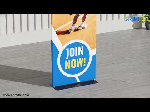 Setup Ez Extend Tension Fabric Display Video