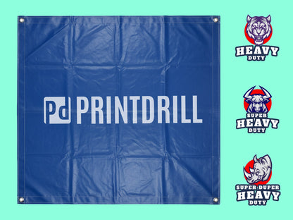 Printed Heavy Duty Vinyl Tarp